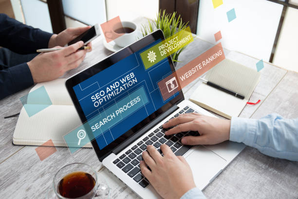 Home seo and web optimization concept